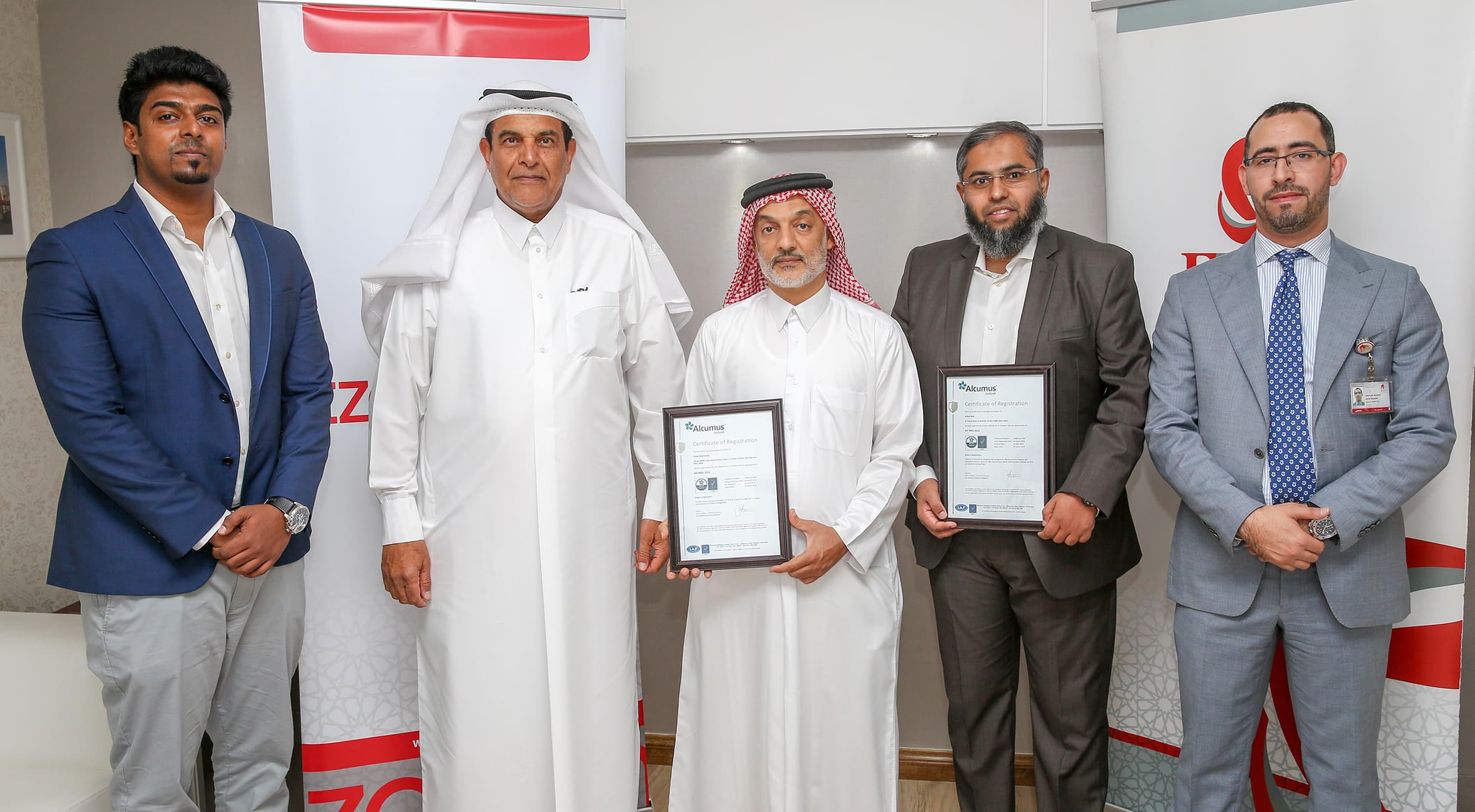 Ezdan Subsidiaries Get ISO 9001:2015 Certification