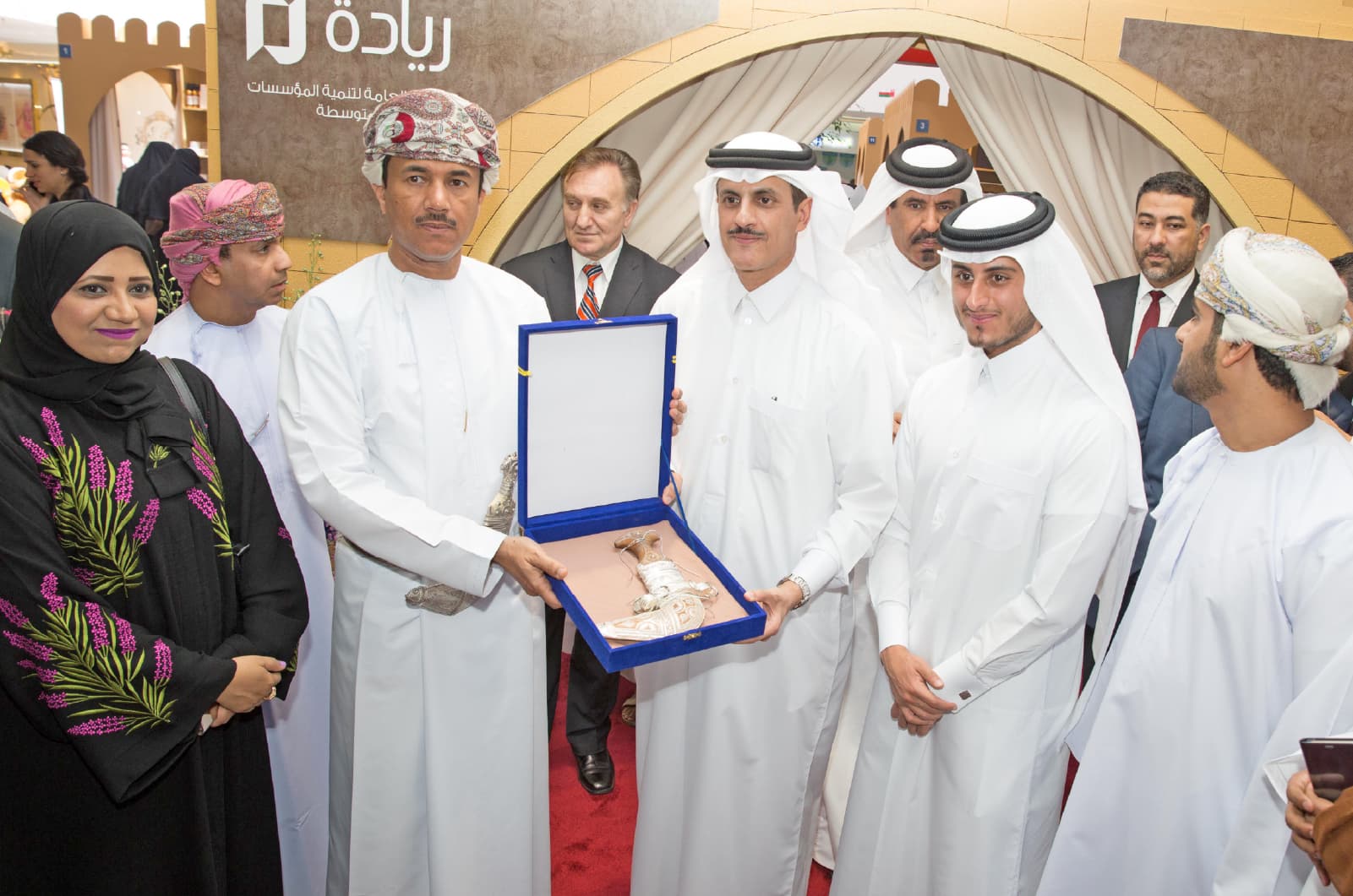 Opening of the Omani Exhibition at Ezdan Mall 